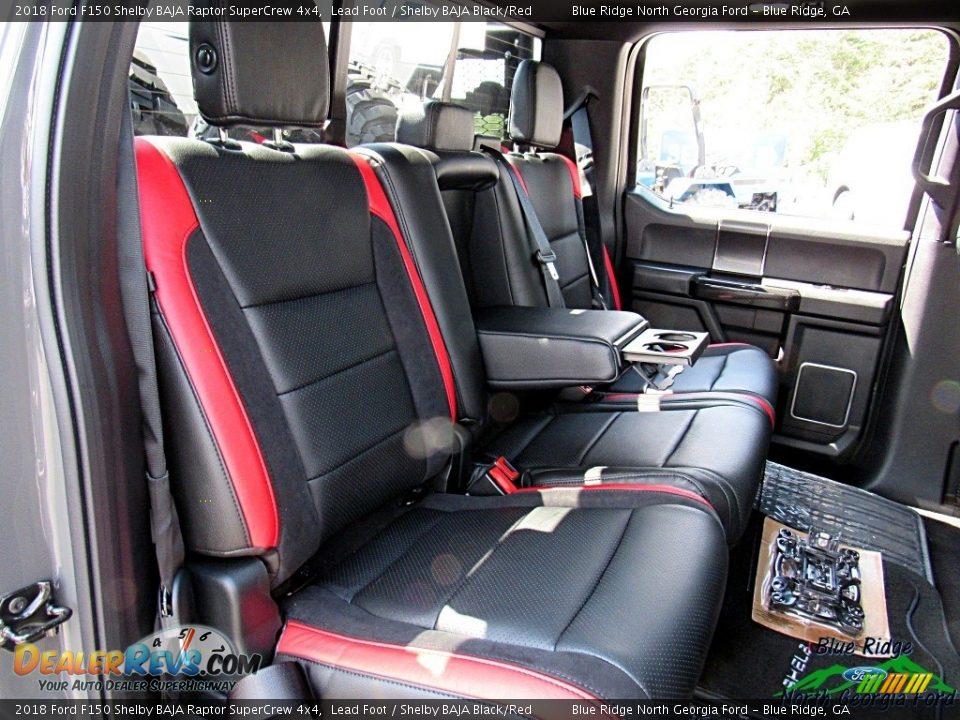 2018 Ford F150 Shelby BAJA Raptor SuperCrew 4x4 Lead Foot / Shelby BAJA Black/Red Photo #24