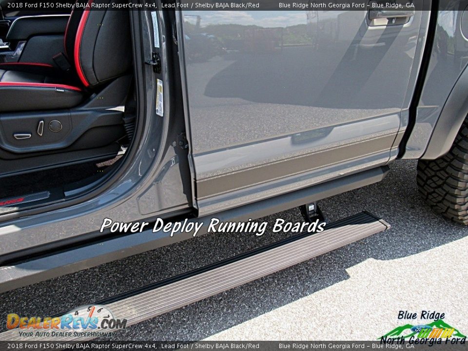 2018 Ford F150 Shelby BAJA Raptor SuperCrew 4x4 Lead Foot / Shelby BAJA Black/Red Photo #25