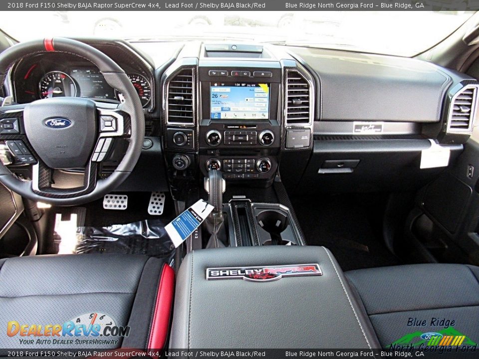 2018 Ford F150 Shelby BAJA Raptor SuperCrew 4x4 Lead Foot / Shelby BAJA Black/Red Photo #27