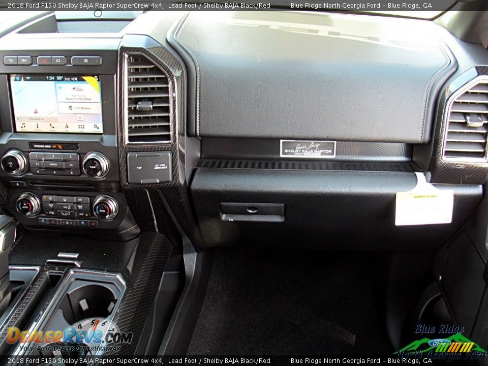2018 Ford F150 Shelby BAJA Raptor SuperCrew 4x4 Lead Foot / Shelby BAJA Black/Red Photo #28