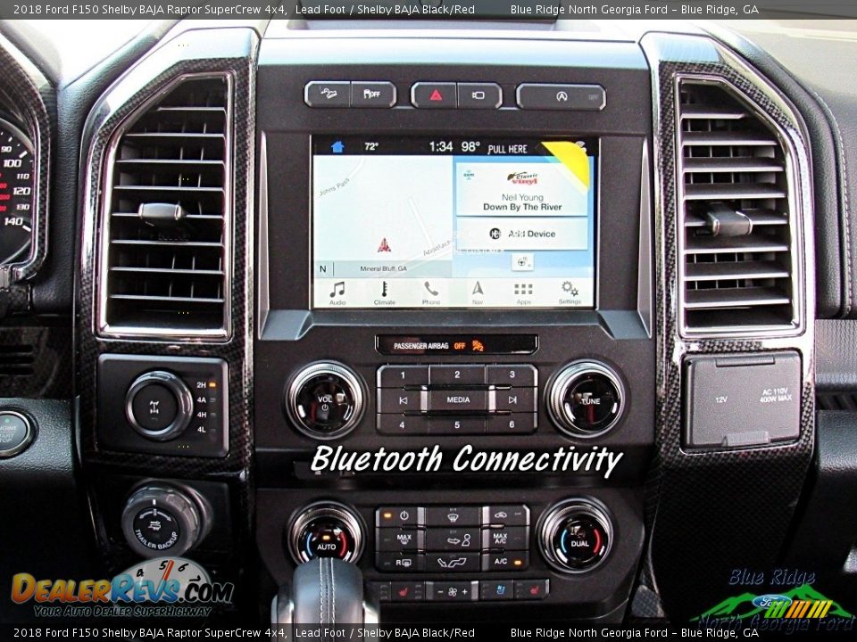 2018 Ford F150 Shelby BAJA Raptor SuperCrew 4x4 Lead Foot / Shelby BAJA Black/Red Photo #30