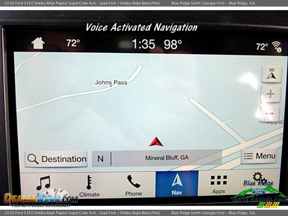 2018 Ford F150 Shelby BAJA Raptor SuperCrew 4x4 Lead Foot / Shelby BAJA Black/Red Photo #32