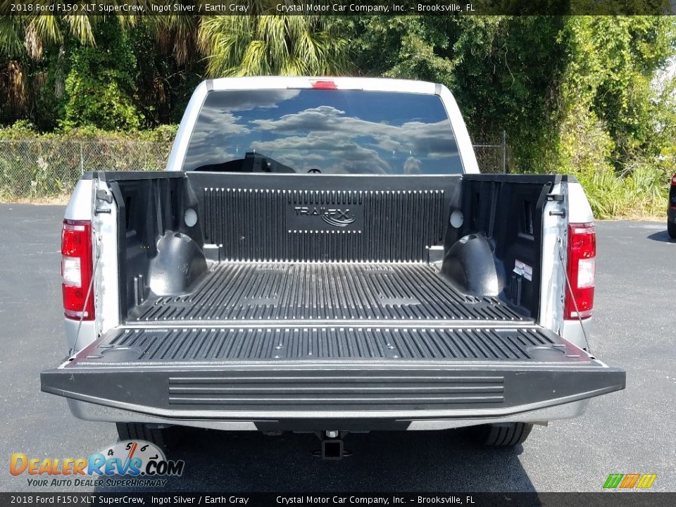 2018 Ford F150 XLT SuperCrew Ingot Silver / Earth Gray Photo #19