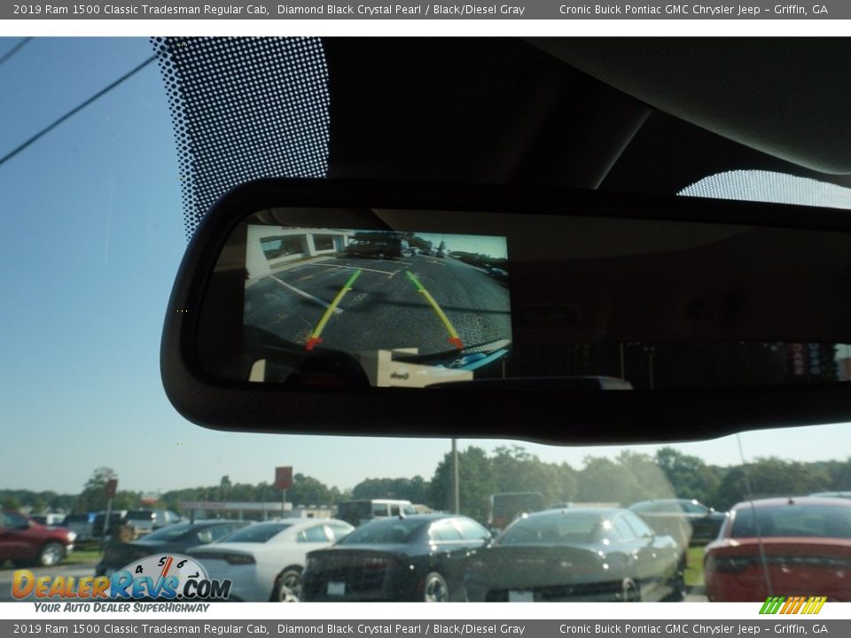 2019 Ram 1500 Classic Tradesman Regular Cab Diamond Black Crystal Pearl / Black/Diesel Gray Photo #6