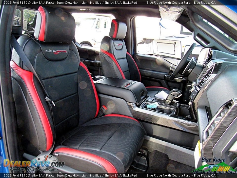 Shelby BAJA Black/Red Interior - 2018 Ford F150 Shelby BAJA Raptor SuperCrew 4x4 Photo #14