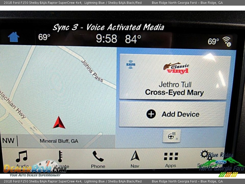 2018 Ford F150 Shelby BAJA Raptor SuperCrew 4x4 Lightning Blue / Shelby BAJA Black/Red Photo #25