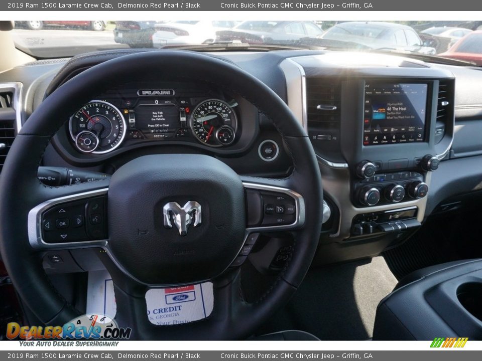 2019 Ram 1500 Laramie Crew Cab Delmonico Red Pearl / Black Photo #5
