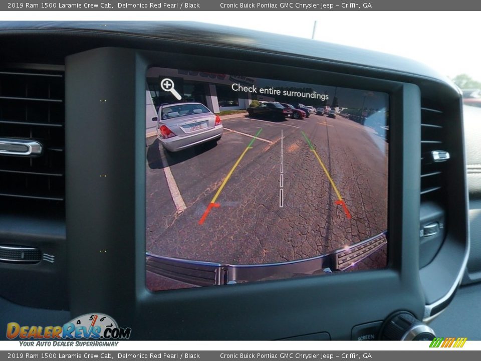 2019 Ram 1500 Laramie Crew Cab Delmonico Red Pearl / Black Photo #6