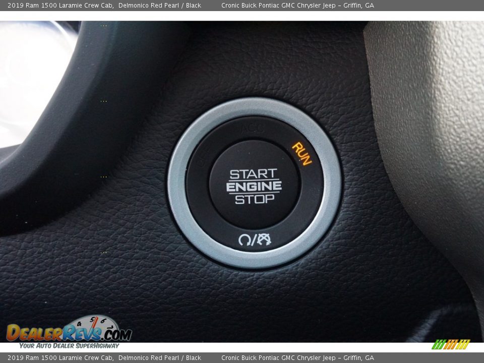 2019 Ram 1500 Laramie Crew Cab Delmonico Red Pearl / Black Photo #7