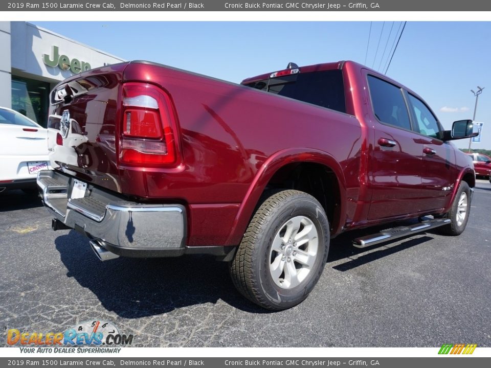 2019 Ram 1500 Laramie Crew Cab Delmonico Red Pearl / Black Photo #12