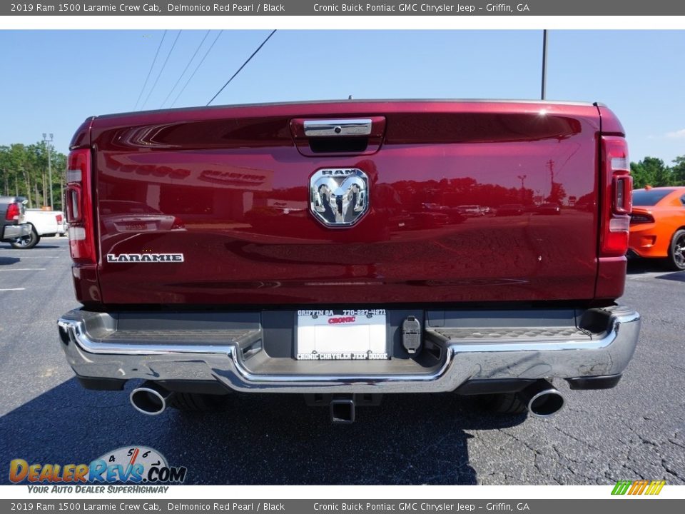 2019 Ram 1500 Laramie Crew Cab Delmonico Red Pearl / Black Photo #13