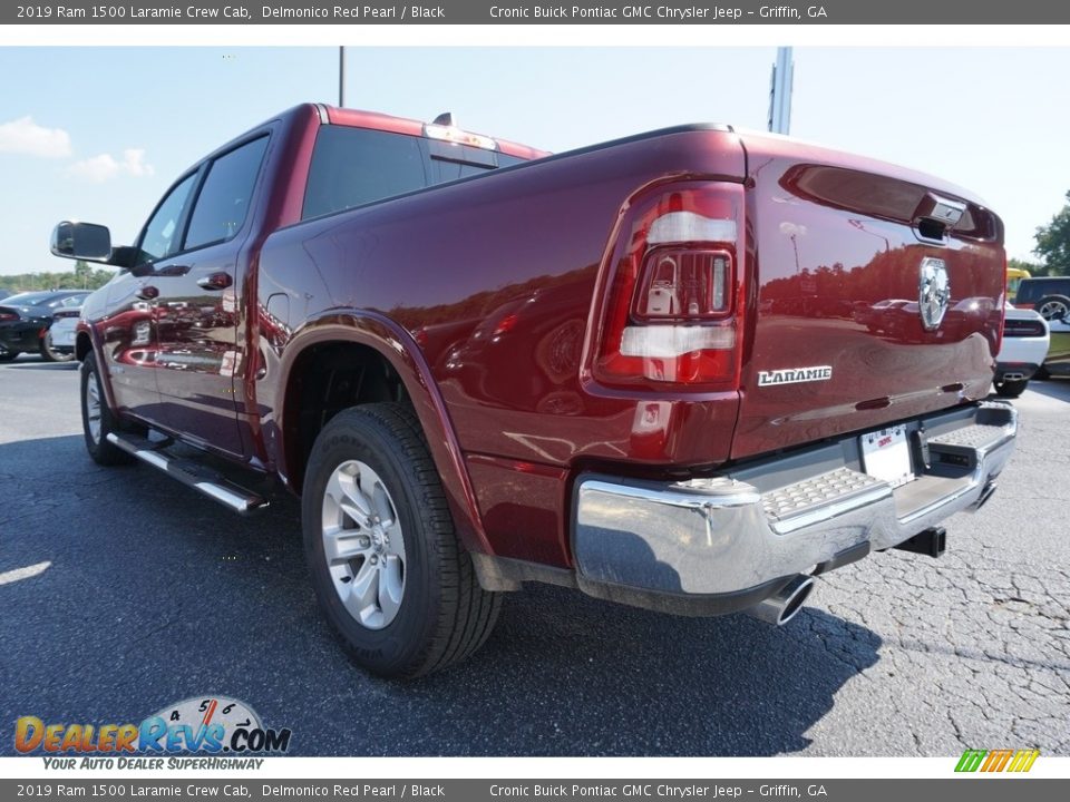 2019 Ram 1500 Laramie Crew Cab Delmonico Red Pearl / Black Photo #14