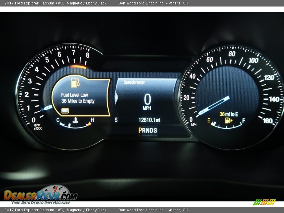 2017 Ford Explorer Platinum 4WD Magnetic / Ebony Black Photo #24