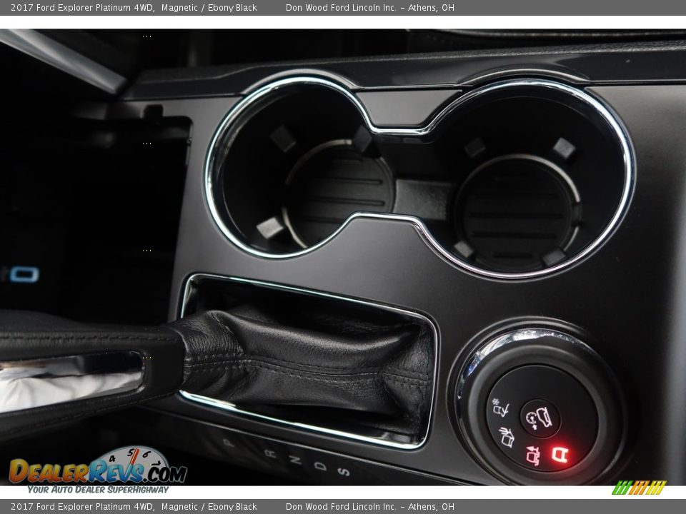 2017 Ford Explorer Platinum 4WD Magnetic / Ebony Black Photo #27
