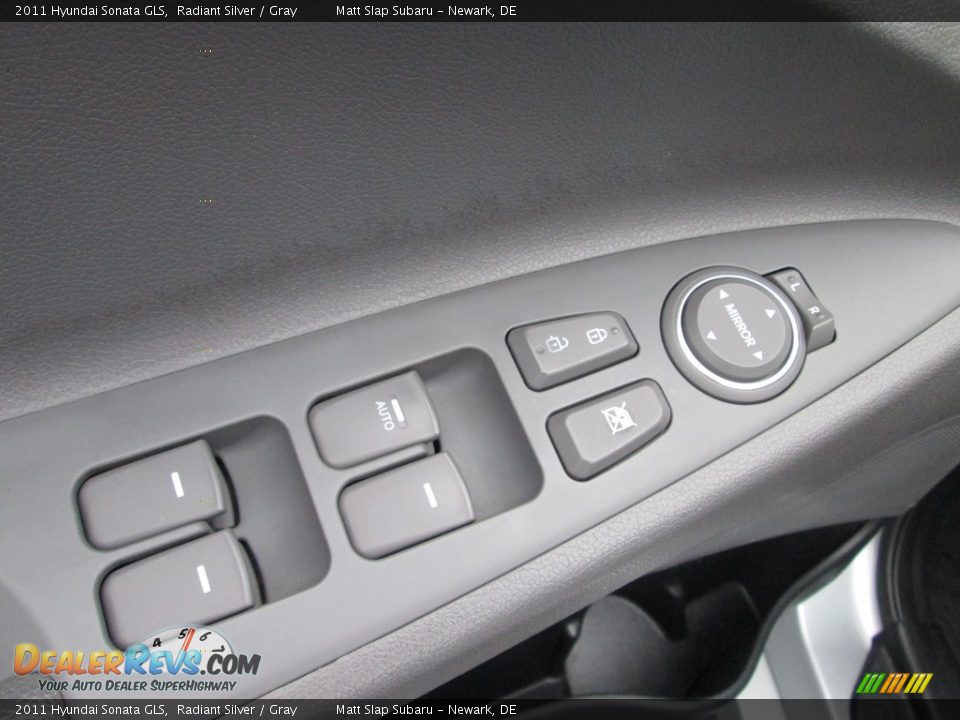 2011 Hyundai Sonata GLS Radiant Silver / Gray Photo #15