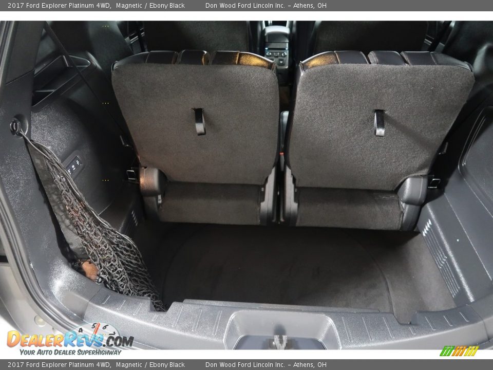 2017 Ford Explorer Platinum 4WD Magnetic / Ebony Black Photo #35