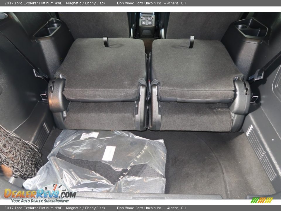 2017 Ford Explorer Platinum 4WD Magnetic / Ebony Black Photo #36