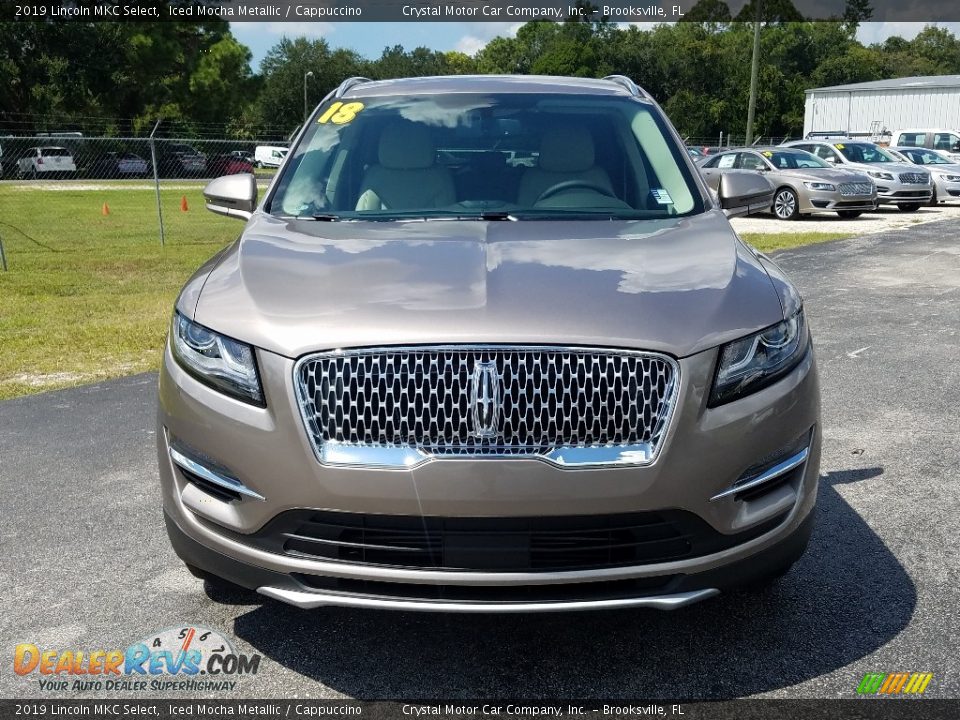2019 Lincoln MKC Select Iced Mocha Metallic / Cappuccino Photo #8