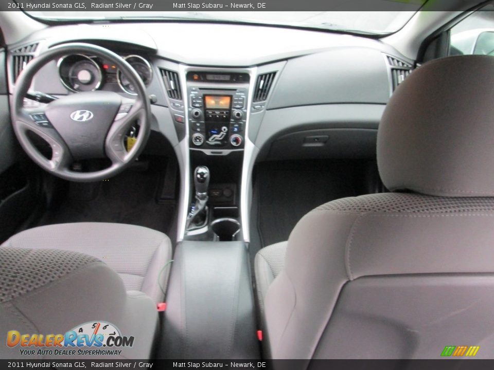 2011 Hyundai Sonata GLS Radiant Silver / Gray Photo #24
