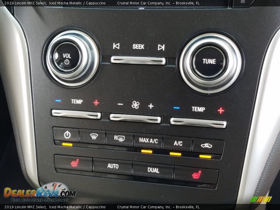 2019 Lincoln MKC Select Iced Mocha Metallic / Cappuccino Photo #16
