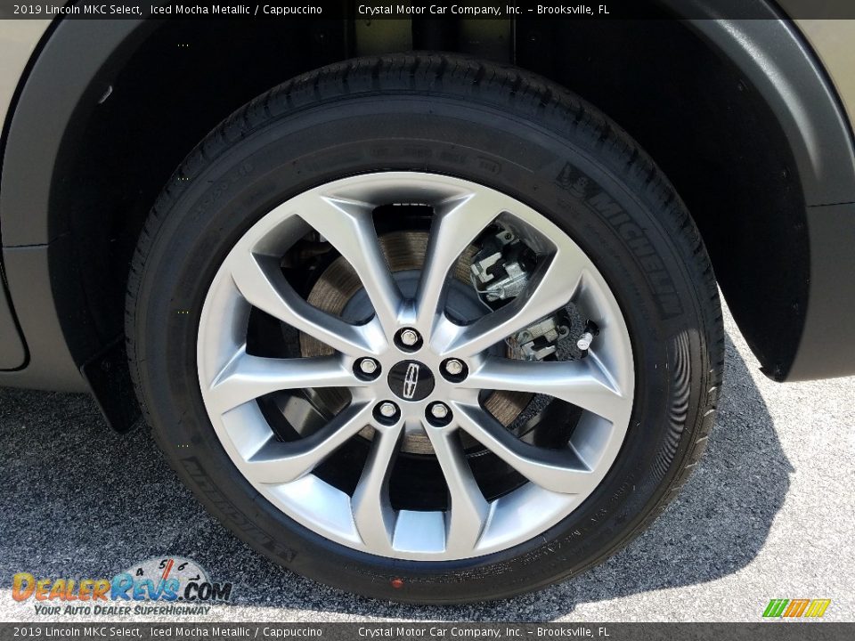 2019 Lincoln MKC Select Iced Mocha Metallic / Cappuccino Photo #20