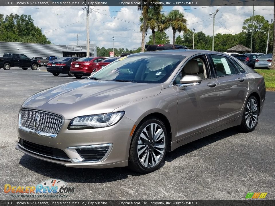 Front 3/4 View of 2018 Lincoln MKZ Reserve Photo #1