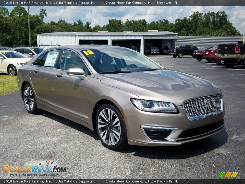 Iced Mocha Metallic 2018 Lincoln MKZ Reserve Photo #7