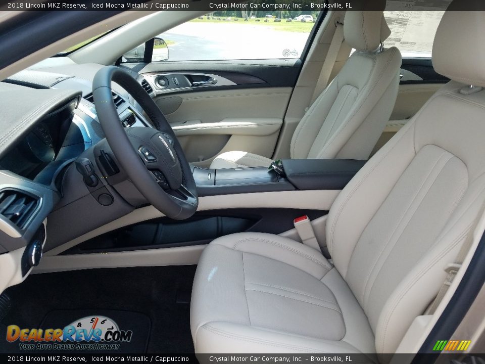 2018 Lincoln MKZ Reserve Iced Mocha Metallic / Cappuccino Photo #9