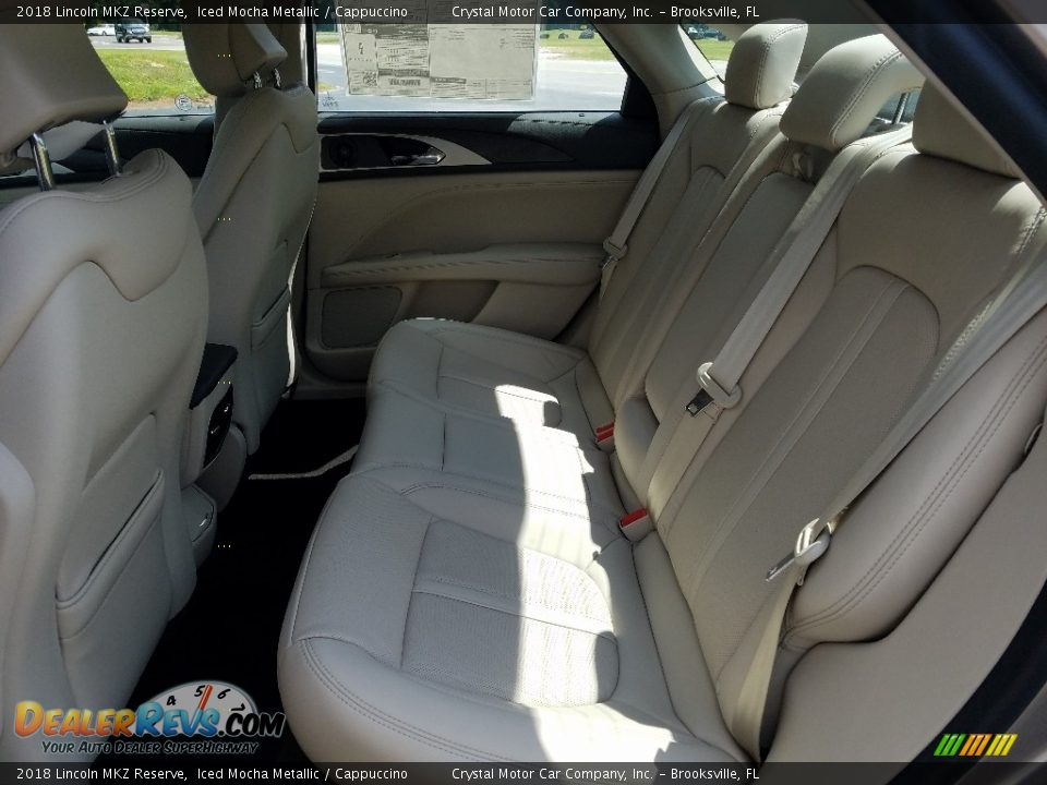 2018 Lincoln MKZ Reserve Iced Mocha Metallic / Cappuccino Photo #10