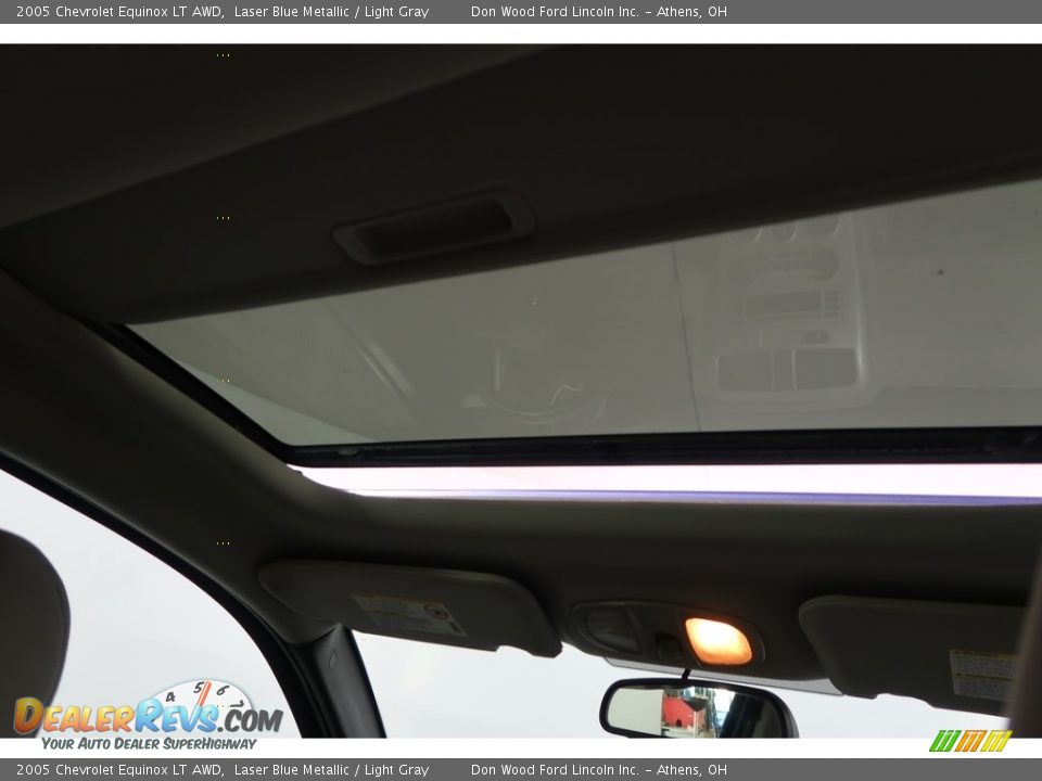 2005 Chevrolet Equinox LT AWD Laser Blue Metallic / Light Gray Photo #3