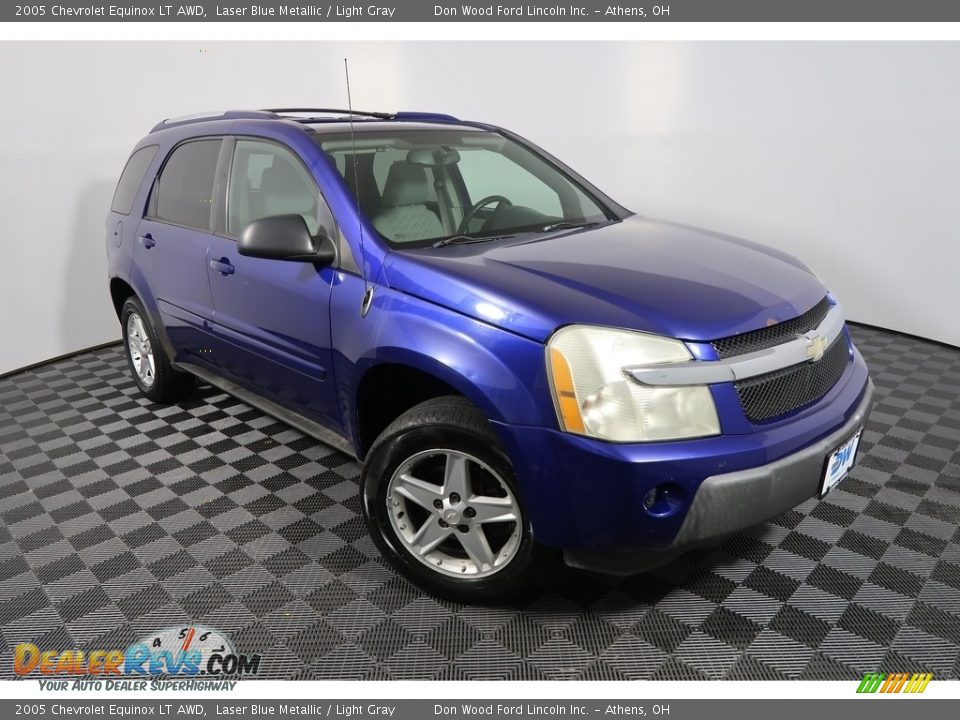 2005 Chevrolet Equinox LT AWD Laser Blue Metallic / Light Gray Photo #5