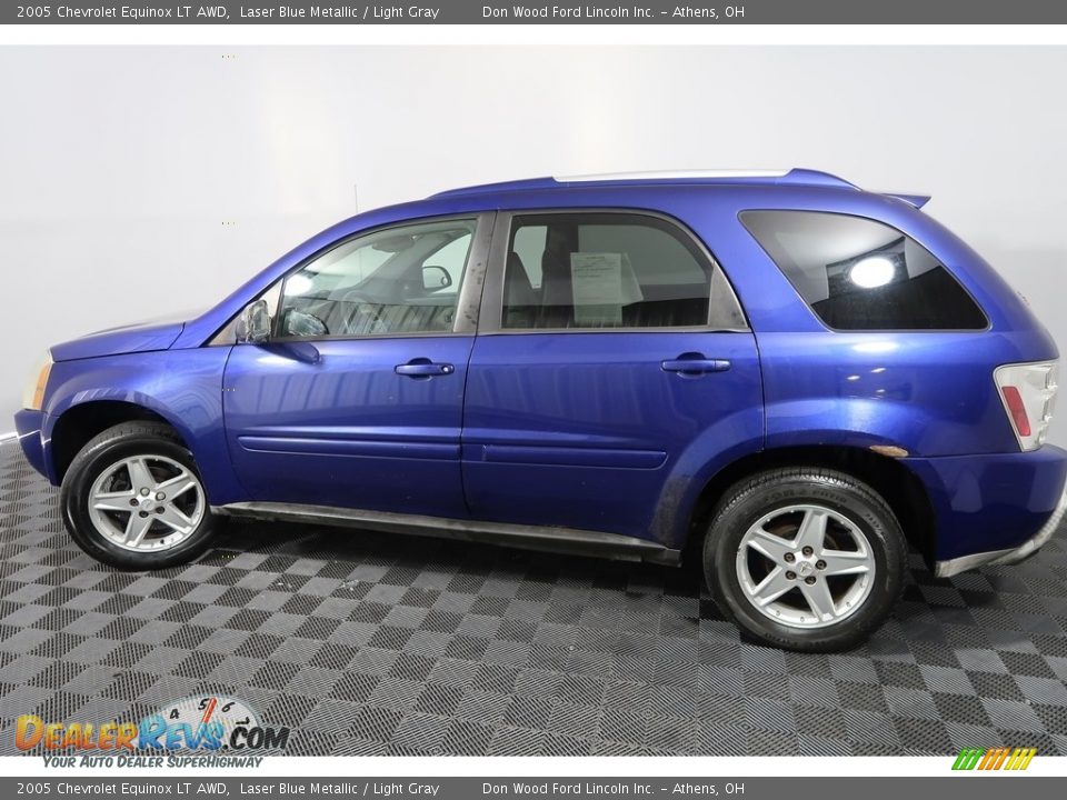 2005 Chevrolet Equinox LT AWD Laser Blue Metallic / Light Gray Photo #9