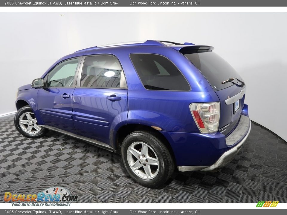 2005 Chevrolet Equinox LT AWD Laser Blue Metallic / Light Gray Photo #10