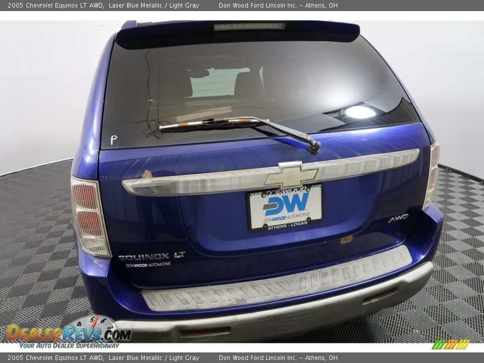 2005 Chevrolet Equinox LT AWD Laser Blue Metallic / Light Gray Photo #11