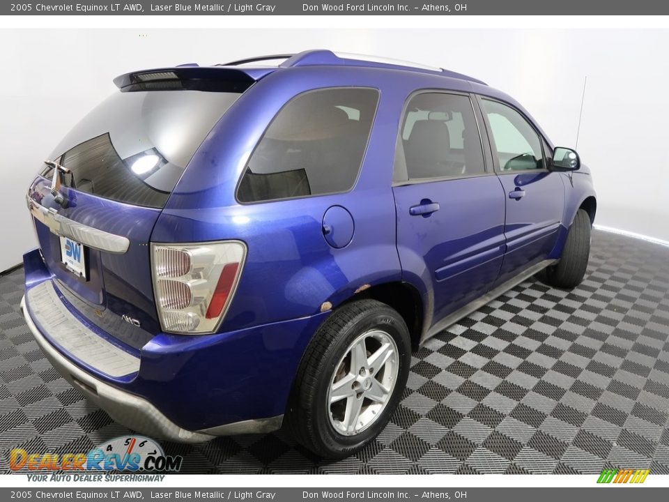 2005 Chevrolet Equinox LT AWD Laser Blue Metallic / Light Gray Photo #12