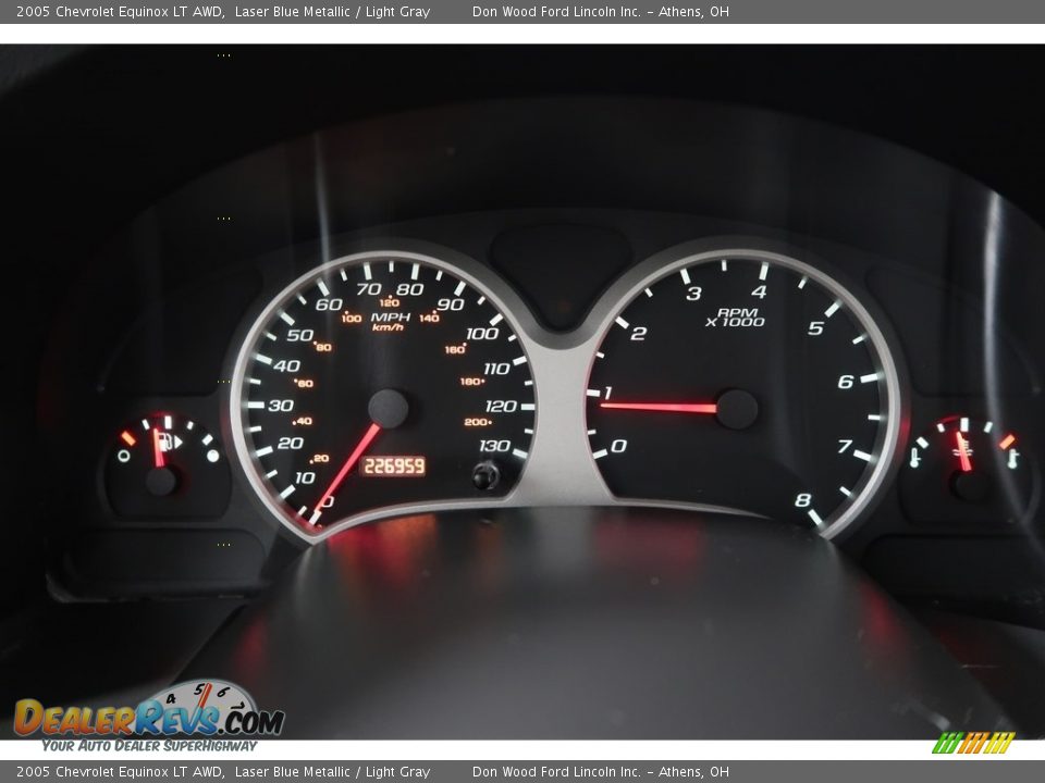 2005 Chevrolet Equinox LT AWD Laser Blue Metallic / Light Gray Photo #21