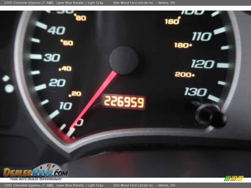 2005 Chevrolet Equinox LT AWD Laser Blue Metallic / Light Gray Photo #22