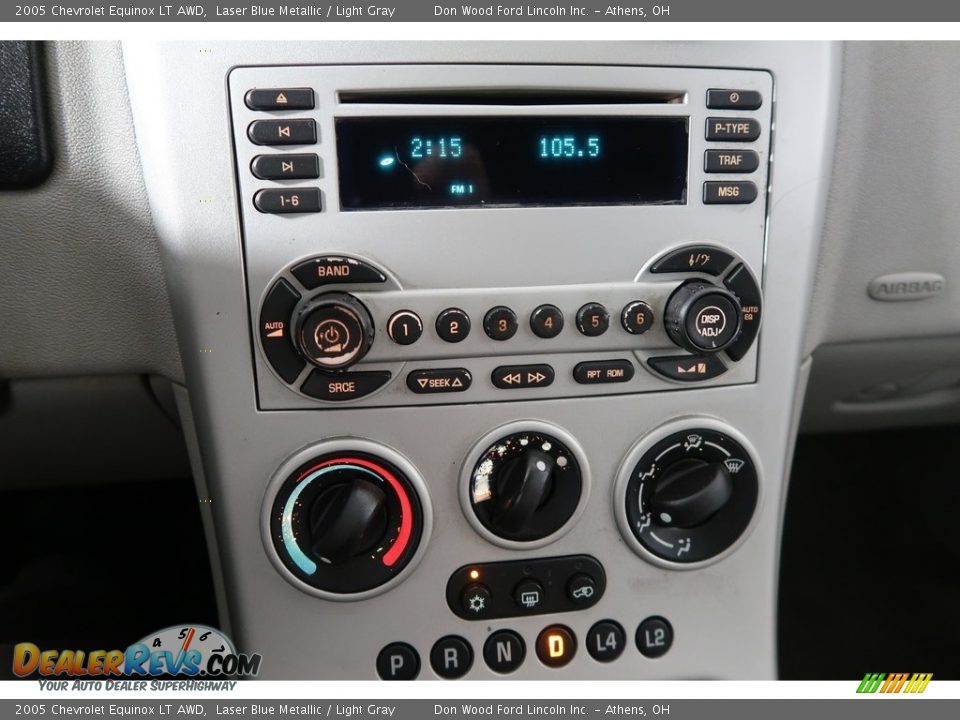 2005 Chevrolet Equinox LT AWD Laser Blue Metallic / Light Gray Photo #23