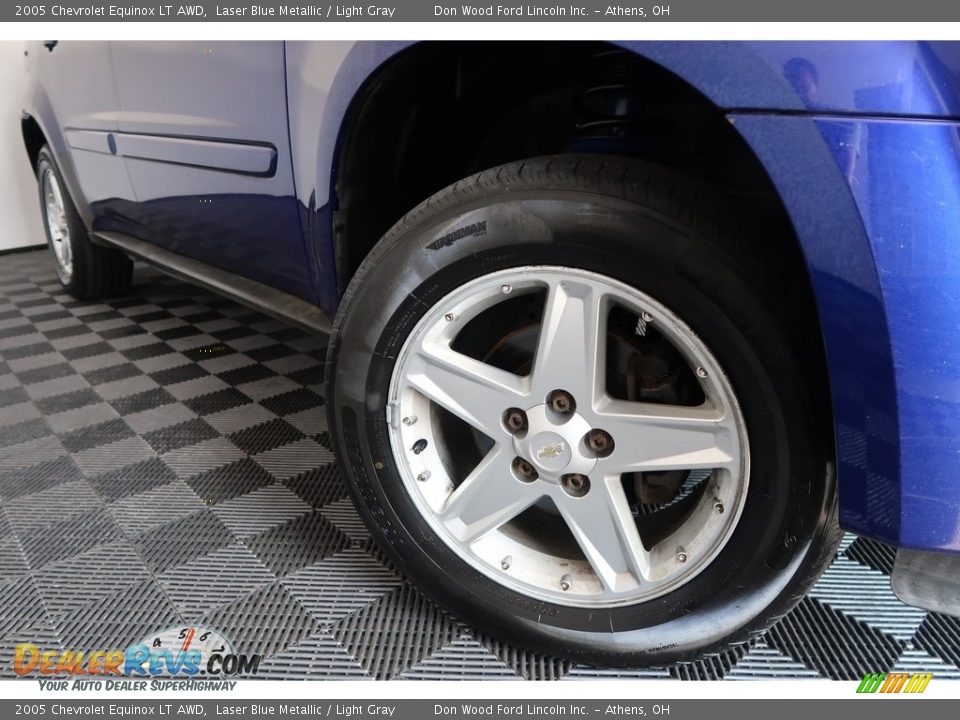 2005 Chevrolet Equinox LT AWD Laser Blue Metallic / Light Gray Photo #27