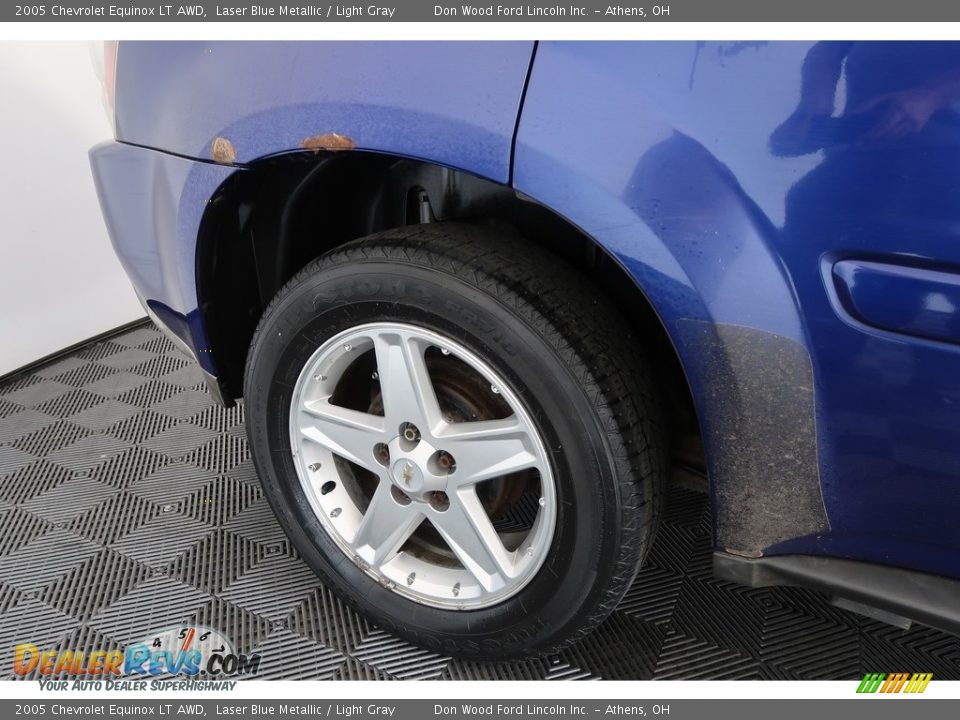 2005 Chevrolet Equinox LT AWD Laser Blue Metallic / Light Gray Photo #28