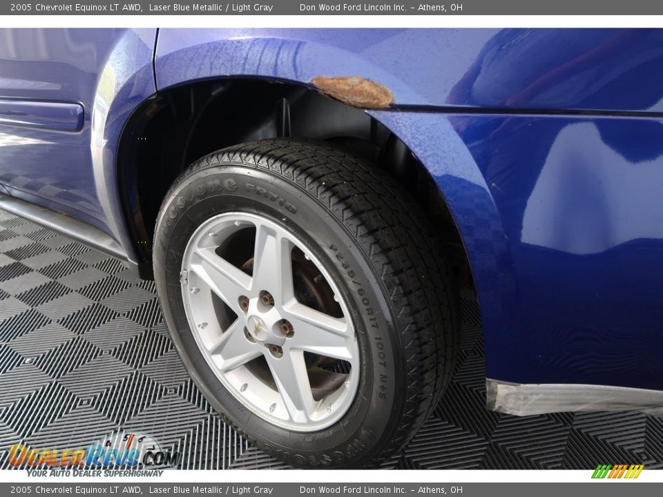 2005 Chevrolet Equinox LT AWD Laser Blue Metallic / Light Gray Photo #29
