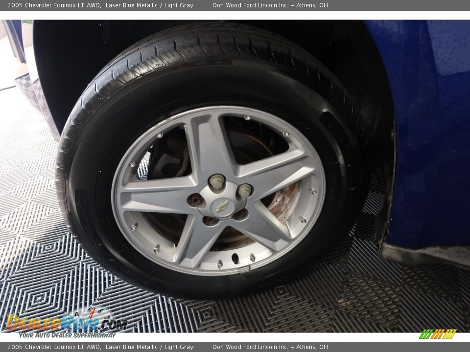 2005 Chevrolet Equinox LT AWD Laser Blue Metallic / Light Gray Photo #30
