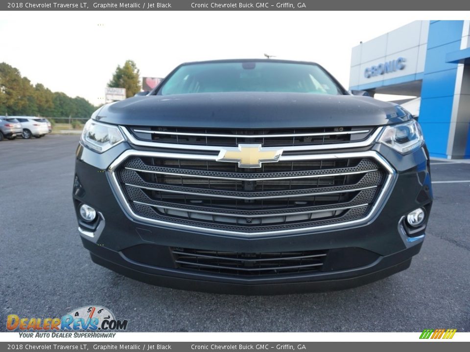 2018 Chevrolet Traverse LT Graphite Metallic / Jet Black Photo #2