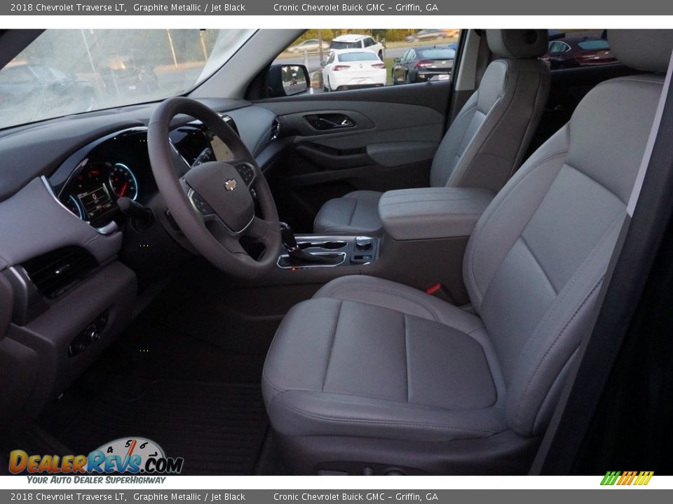 2018 Chevrolet Traverse LT Graphite Metallic / Jet Black Photo #4