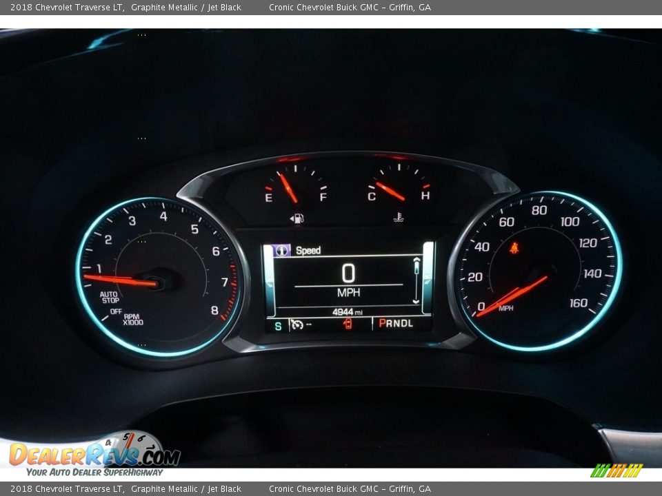 2018 Chevrolet Traverse LT Graphite Metallic / Jet Black Photo #7
