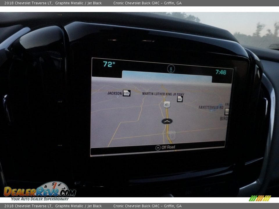 2018 Chevrolet Traverse LT Graphite Metallic / Jet Black Photo #8