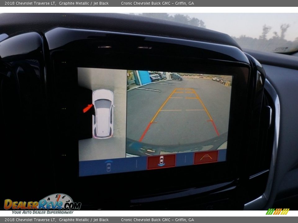 2018 Chevrolet Traverse LT Graphite Metallic / Jet Black Photo #9