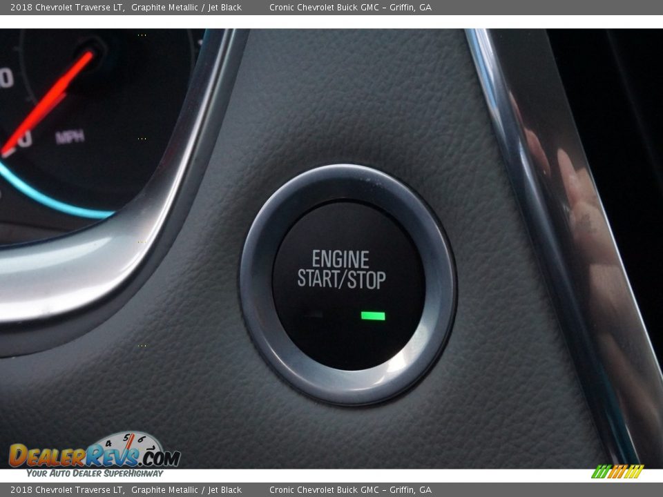 2018 Chevrolet Traverse LT Graphite Metallic / Jet Black Photo #10