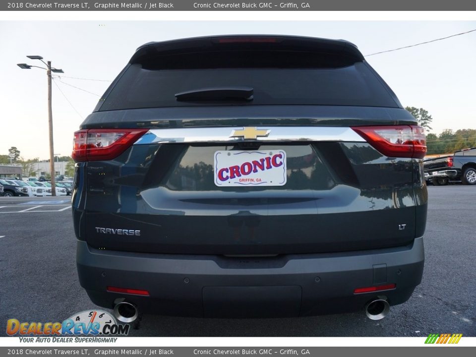 2018 Chevrolet Traverse LT Graphite Metallic / Jet Black Photo #13