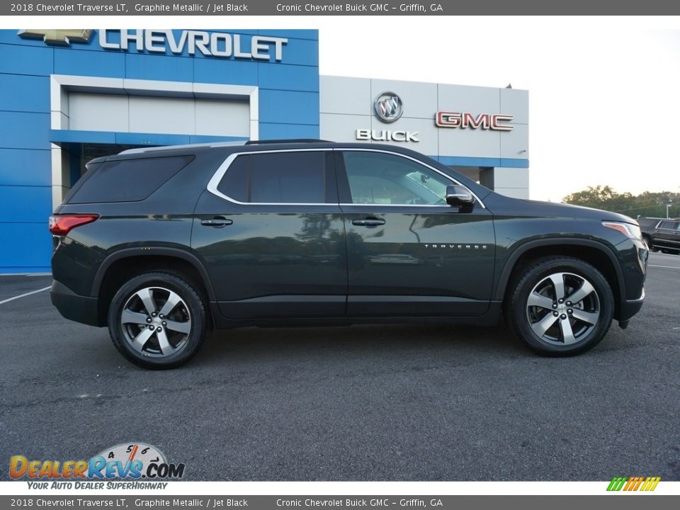2018 Chevrolet Traverse LT Graphite Metallic / Jet Black Photo #15